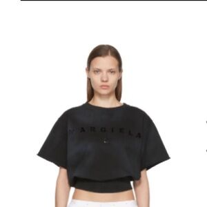 MM6 Maison Martin Margiela Black Sweater